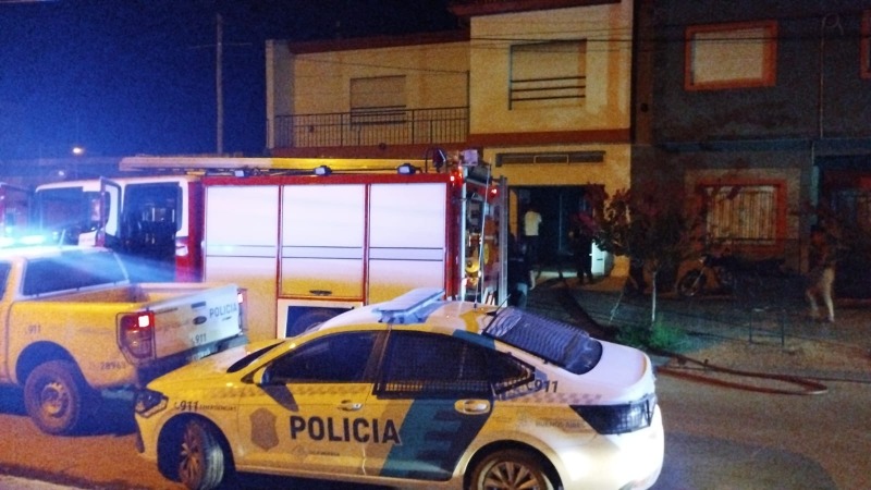 Perdidas totales en un galp�n producto de un incendio